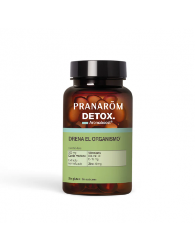 Pranarom Aromaboost Detox 60 Cápsulas