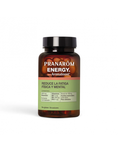 Pranarom Aromaboost Energy 60 Cápsulas