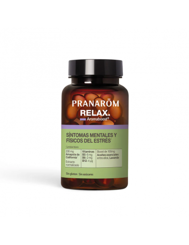 Pranarom Aromaboost Relax 60 Cápsulas