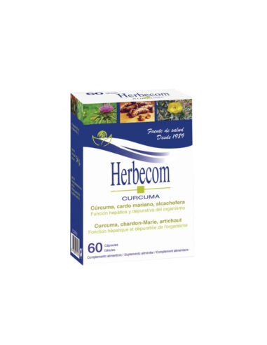 Bioserum Herbecom Curcuma 60 Cápsulas