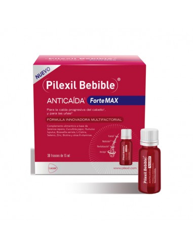 Pilexil Forte Max Bebible 30 Frascos