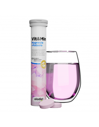 Eladiet Vit&Min Magnesio + Potasio 14...