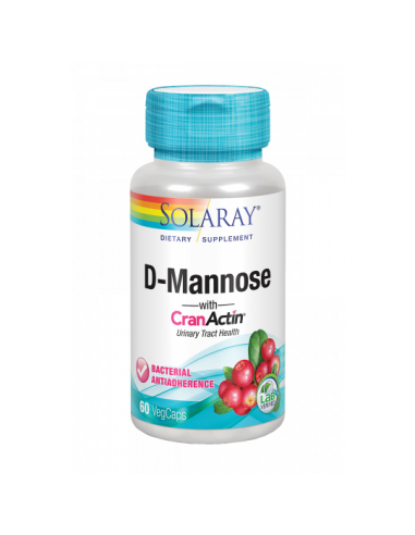 Solaray D-Manosa Cranactin 60 Cápsulas