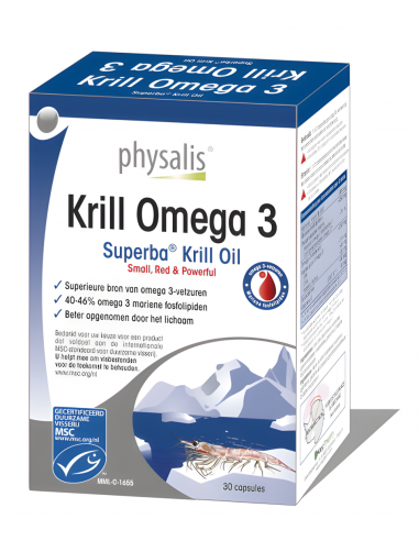 Physalis-Krill Omega 3  60 Cápsulas