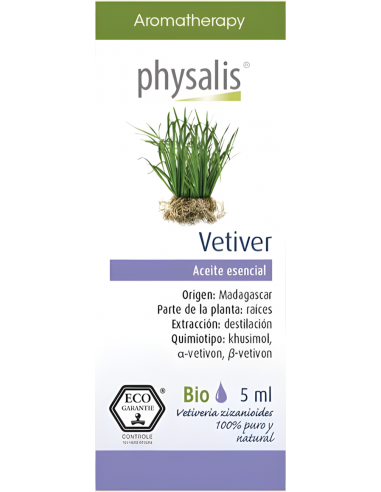 Physalis Vetiver Esencia Bio 5 ml