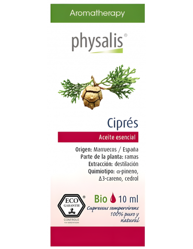 Physalis-Esencia Cipres Bio 10ml.