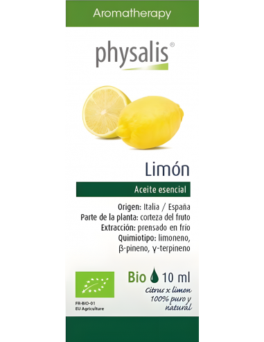 Physalis-Esencia Limón Bio 10ml.