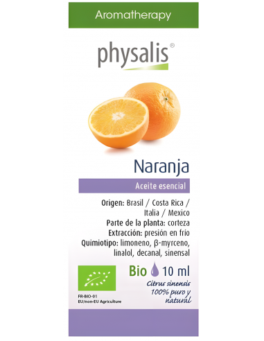 Physalis-Esencia Naranja Bio 10ml.