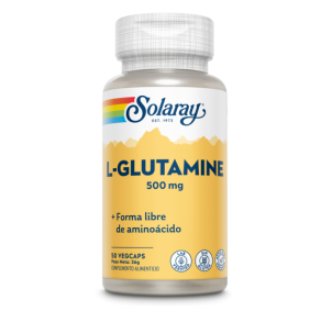 Solaray L-Glutamina 500mg...