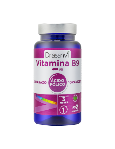 Drasanvi Vitamina B9 400µg Acido...