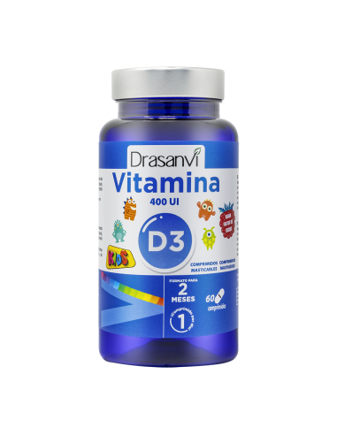Drasanvi Vitamina D3 Kids 400 Ui 60...