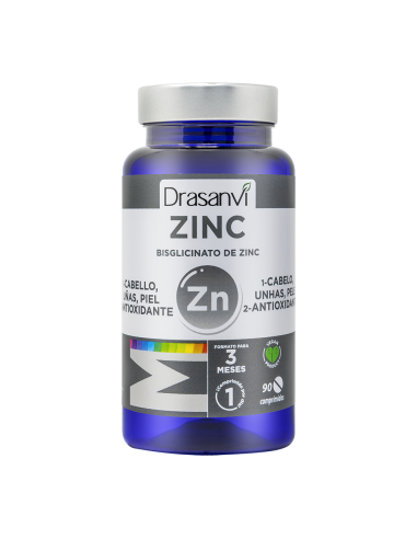 Drasanvi Mineral Bisglicinato Zinc 90...