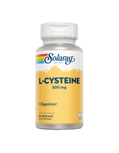 Solaray L-Cysteine 500mg 30 Cápsulas