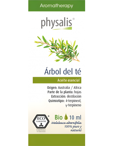 Physalis-Esencia Tea Tree Bio 10ml.