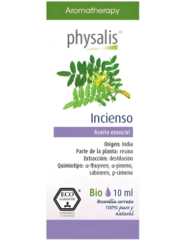 Physalis-Esencia Incienso Bio 10ml.