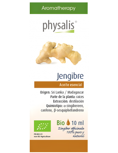 Physalis-Esencia Genjibre Bio 10ml.