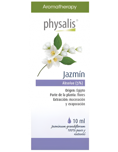 Physals-Esencia Jazmin 5% Bio 10ml.