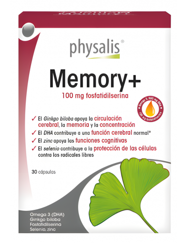Physalis-Memory+ 30 Cápsulas