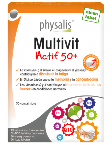 Physalis Physalis-Multivit Actif 50+...