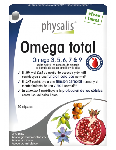 Physalis-Omega Total 30 Cápsulas