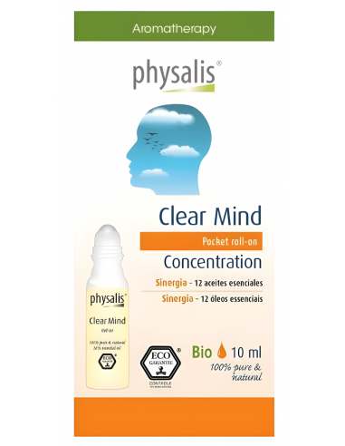Physalis Roll On Clear Mind Bio 10ml
