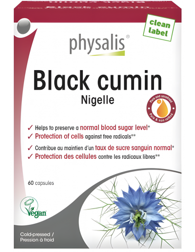 Physalis Black Cumin Veg 60 Cápsulas