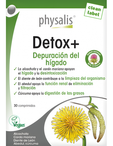 Physalis-Detox+ 30 Comprimidos