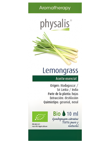 Physalis-Esencia Lemongras Bio 10ml.