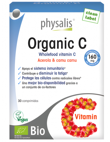 Physalis-Organic C Bio 30 Comprimidos