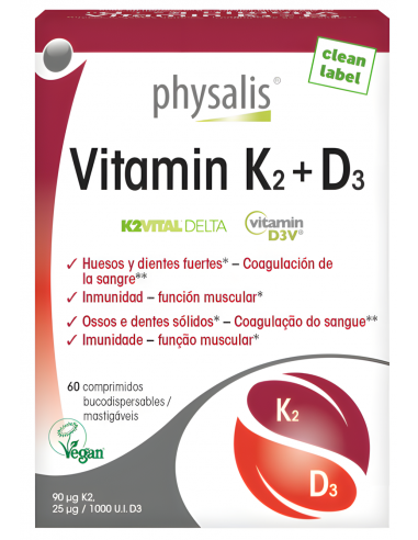 Physalis Physalis-Vitamin K2+D3   60...
