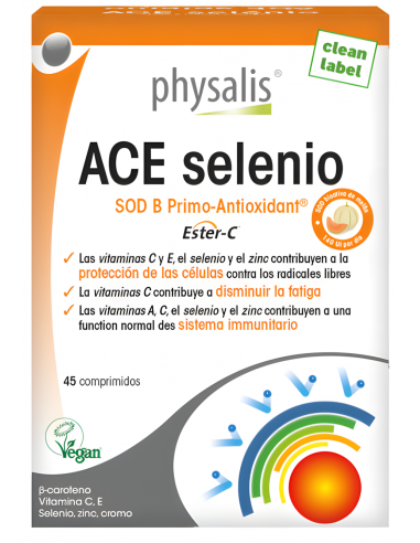 Physalis-Ace Selenium+Té Verde 45...