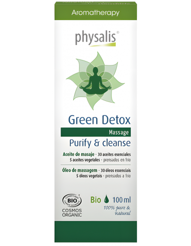 Physalis A.Masaje Green Detox Bio 100ml