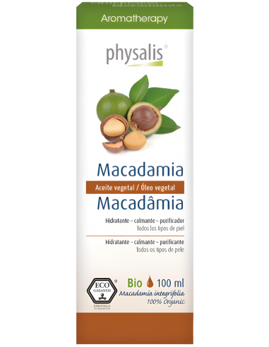 Physalis Aceite Macadamia Bio 100 ml