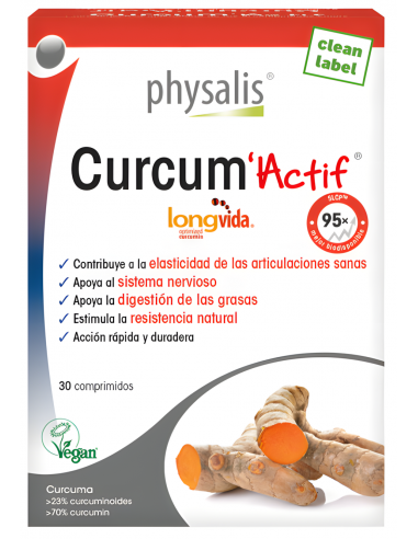 Physalis-Curcum Actif 30 Comprimidos