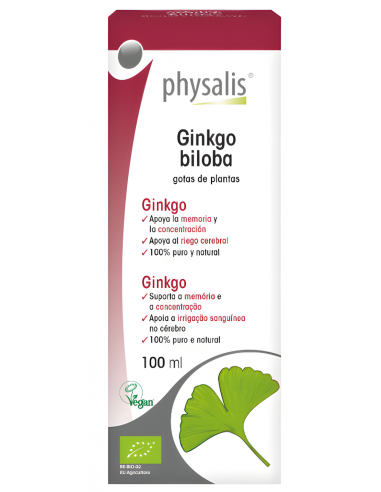Physalis-Ginkgo Biloba Ext Bio 100ml