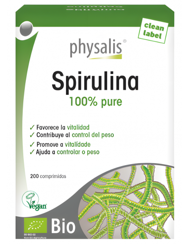 Physalis-Espirulina Bio 200 Comprimidos