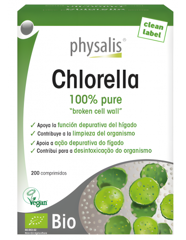 Physalis-Chlorella Bio 200 Comprimidos