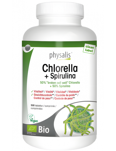 Physalis-Chlorella+Spirulina Bio 500...
