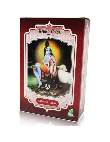 Radhe Shyam Castaño Caoba Henna Polvo...