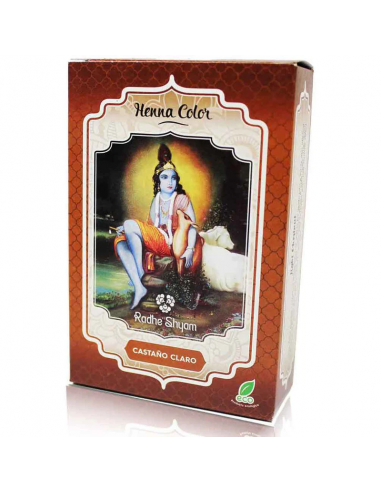 Radhe Shyam Castaño Claro Henna Polvo...