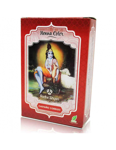 Radhe Shyam Castaño Cobrizo Henna...