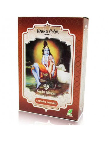 Radhe Shyam Castaño Oscuro Henna...