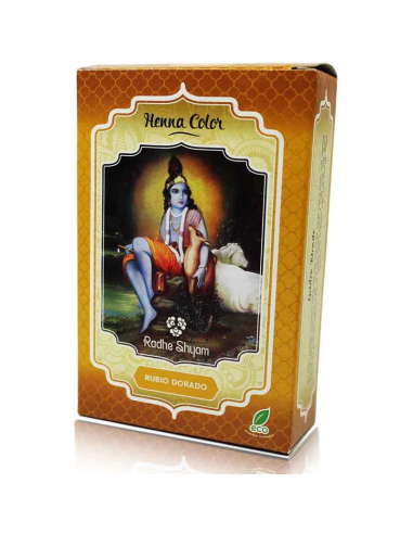 Radhe Shyam Rubio Dorado Henna Polvo...