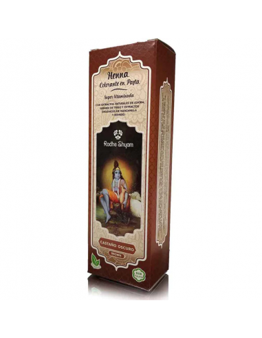 Radhe Shyam Castaño Oscuro Henna...