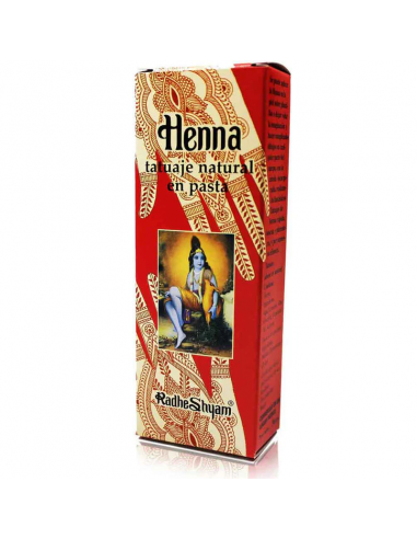 Radhe Shyam Henna Tatuaje Pasta 65gr