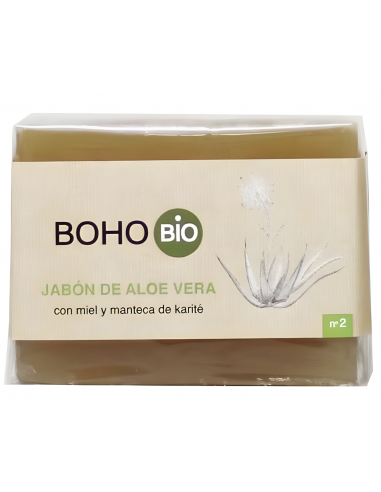 Boho Jabon Aloe, Miel,  Karite Bio 100gr