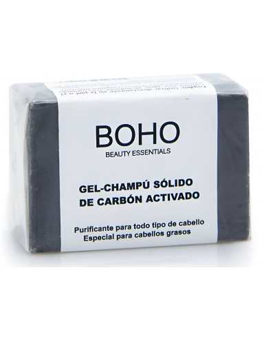 Boho Champu Solido Carbon Activado 60gr