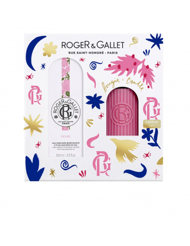 Roger & Gallet Cofre Rose 100ml+Vela