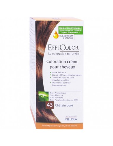 Ineldea Efficolor Castaño Dorado Nº43...
