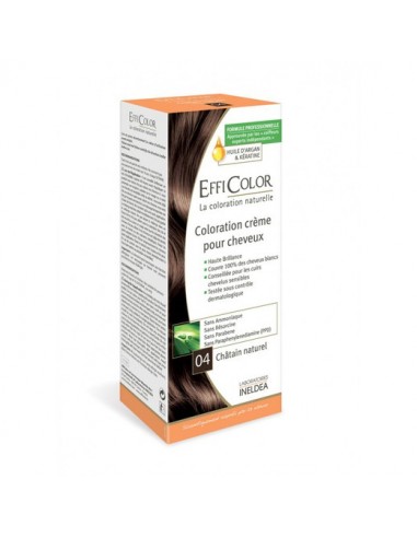 Ineldea Efficolor Castaño Nº4 Tinte 1 Ud